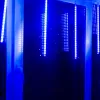 Уличная светодиодная гирлянда (UL-00000167) Uniel занавес 220V синий ULD-E1505-336/DTK BLUE IP44 TWISTED METEOR ULD-E1505-336/DTK BLUE IP44 TWISTED METEOR - 8