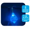 Светодиодная гирлянда (07922) Uniel 220V синий LD-S0280-020/DTA BLUE IP20 DIAMONDS ULD-S0280-020/DTA BLUE IP20 DIAMONDS - 4
