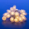 Светодиодная гирлянда (09582) Uniel шишки 220V белый ULD-S0280-020/DTA Warm White IP20 PINE CONES ULD-S0280-020/DTA Warm White IP20 PINE CONES - 5