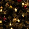 Светодиодная гирлянда (09582) Uniel шишки 220V белый ULD-S0280-020/DTA Warm White IP20 PINE CONES ULD-S0280-020/DTA Warm White IP20 PINE CONES - 7