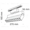Трековый светильник Maytoni Track lamps TR015-2-10W3K-B TR015-2-10W3K-B - 4