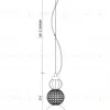 Подвесной светильник Maytoni Collar P069PL-L16CH3K P069PL-L16CH3K - 3