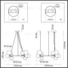 Подвесная люстра Odeon Light TOVI 4818/14 4818/14 - 3