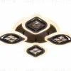 Потолочная светодиодная люстра Ambrella Light Acrylica Ice FA281 FA281 - 4