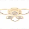 Потолочная светодиодная люстра Ambrella Light Acrylica Ice FA282 FA282 - 4