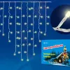 Светодиодная гирлянда (UL-00003678) Uniel бахрома 230V теплый белый ULD-B3010-200/DTA WarmWhite IP20 ULD-B3010-200/DTA WARM WHITE IP20 - 1