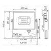 Светодиодный прожектор Feron LL-926 300W 6400K 29501 29501 - 3