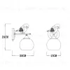 Бра ARTE Lamp A2150AP-1WG A2150AP-1WG - 4