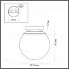 Потолочный светильник Odeon Light 4247/1C 4247/1C - 2