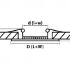 Встраиваемый светодиодный светильник Lightstar Zocco 224124 224124 - 3