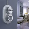 Розетка Werkel с заземлением Ретро матовый хром WL19-10-01 4690389143434 4690389143434 - 5