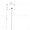 Торшер Arte Lamp RODOS A2589PN-1SS A2589PN-1SS - 4