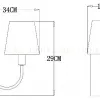 Бра Arte Lamp Gracie A7301AP-1PB A7301AP-1PB - 3
