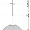 Подвесной светильник Arte Lamp Jupiter Gold A7963SP-1GO A7963SP-1GO - 2