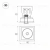 Встраиваемый светодиодный светильник Arlight CL-Simple-S80x80-9W Day4000 028148 028148 - 8