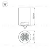 Потолочный светодиодный светильник Arlight SP-Focus-R90-9W Day4000 029530 029530 - 4