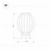Уличный светодиодный светильник Arlight LGD-Pearl-Boll-H574-12W Warm3000 030005 030005 - 4