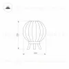 Уличный светодиодный светильник Arlight LGD-Pearl-Tab-7W Warm3000 029974 029974 - 4