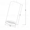 Трековый светильник Maytoni Focus S TR020-1-GU10-B TR020-1-GU10-B - 8