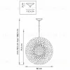 Подвесная люстра Lightstar Verona 727081 727081 - 9