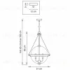 Подвесной светильник Lightstar MODENA 816044 816044 - 10