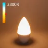 Лампа светодиодная Elektrostandard E14 8W 3300K свеча матовая 4690389152306 4690389152306 - 2