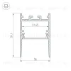 Профиль Arlight SL-COMFORT 031730 031730 - 2