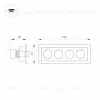 Встраиваемый светодиодный светильник Arlight MS-Orient-Built-Turn-TC-S67x150-10W Day3000 031929 031929 - 2