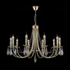 Подвесная люстра Crystal Lux Victoria SP10 Gold/Amber Victoria SP10 Gold/Amber - 2