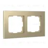 Рамка Werkel Aluminium на 2 поста шампань алюминий W0021711 4690389158148 4690389158148 - 1