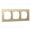 Рамка Werkel Aluminium на 3 поста шампань алюминий W0021711 4690389158155 4690389158155 - 1