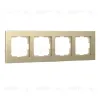 Рамка Werkel Aluminium на 4 поста шампань алюминий W0021711 4690389158162 4690389158162 - 1
