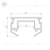 Профиль-держатель Arlight LGD-Strech-4TR-2000 033090 033090 - 2