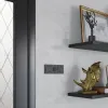 Выключатель Werkel Hammer двухклавишный проходной черный W1222008 4690389162473 4690389162473 - 3