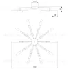 Потолочная люстра Bogates Bastone 347 Smart (551) a054000 347 Smart (551) - 6