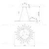 Подвесной светильник Bogates Sole 557 Smart a047292 557 Smart - 7