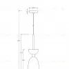 Подвесной светильник Maytoni Cloches MOD113PL-01W MOD113PL-01W - 3