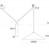 Подвесной светильник Maytoni Technical Peso P080PL-01W P080PL-01W - 6