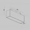 Трековый светильник Maytoni Technical BASIS TR012-2-7W3K-W TR012-2-7W3K-W - 5
