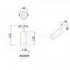 Трековый светильник Maytoni Technical Focus LED TR019-2-7W3K-W TR019-2-7W3K-W - 4
