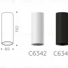 Корпус светильника накладной Ambrella Light DIY Spot C6343 C6343 - 2