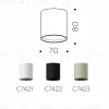 Корпус светильника накладной Ambrella Light DIY Spot C7422 C7422 - 2