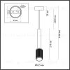 Подвесной светильник Odeon Light Mehari 4238/1 4238/1 - 2