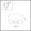 Потолочный светильник Odeon Light Bene 4283/7CL 4283/7CL - 2