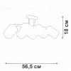 Потолочная люстра Vitaluce V4895-1/6PL V4895-1/6PL - 3