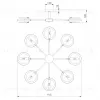 Потолочный светильник Eurosvet Gallo 70121/8 белый Smart a052339 70121/8 белый Smart - 4