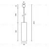 Трековый светильник Maytoni Technical Focus TR025-1-GU10-B TR025-1-GU10-B - 5