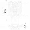 Бра Divinare Amelie 6002/01 AP-1 6002/01 AP-1 - 6