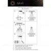 Подвесная люстра Aployt Lunet APL.014.03.60 APL.014.03.60 - 10