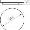 Накладной светильник Arte Lamp Aqva-tablet Led A6818PL-1WH A6818PL-1WH - 4
